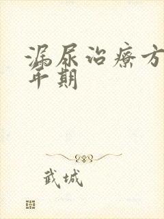 漏尿治疗方法更年期