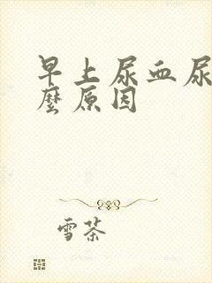 早上尿血尿是什么原因