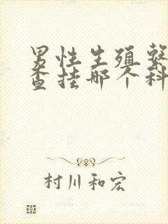 男性生殖系统检查挂哪个科