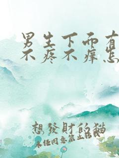 男生下面有疙瘩不疼不痒怎么回事