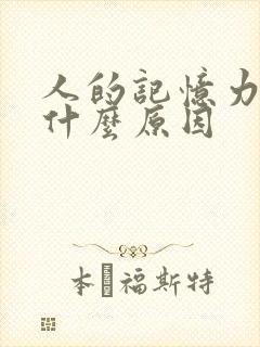 人的记忆力减退什么原因