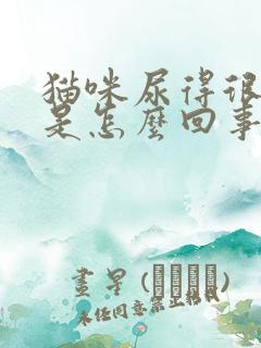 猫咪尿得很频繁是怎么回事