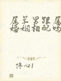 属羊男跟属龙女婚姻相配吗