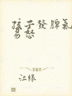 孩子发脾气暴躁易怒