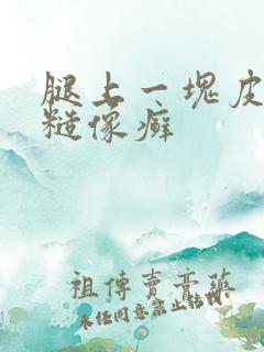 腿上一块皮肤粗糙像癣