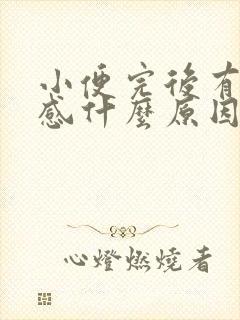 小便完后有刺痛感什么原因