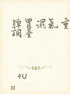 脾胃湿气重如何调养