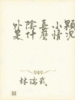 外阴长小颗粒痒是什么情况