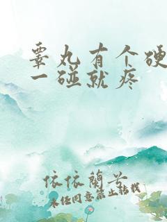 睾丸有个硬疙瘩一碰就疼