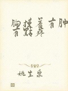 胸摸着有肿块还有点疼