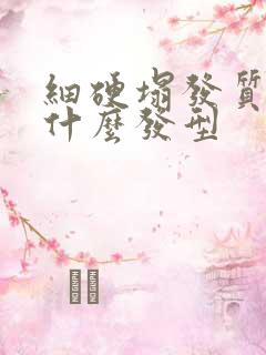 细硬塌发质适合什么发型