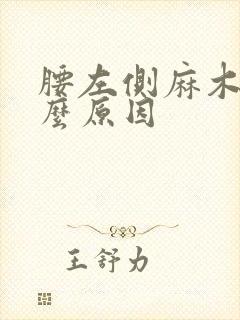 腰左侧麻木是什么原因