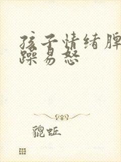 孩子情绪脾气暴躁易怒