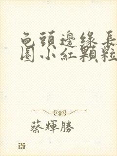 龟头边缘长了一圈小红颗粒