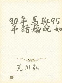 90年马与95年猪婚配如何