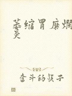 萎缩胃糜烂性胃炎