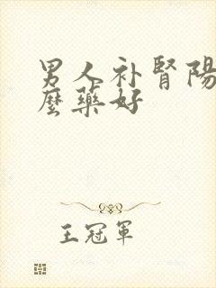 男人补肾阳吃什么药好