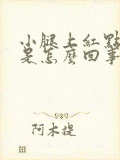 小腿上红点点痒是怎么回事