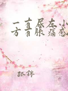 一有尿左小腹下方有胀痛感