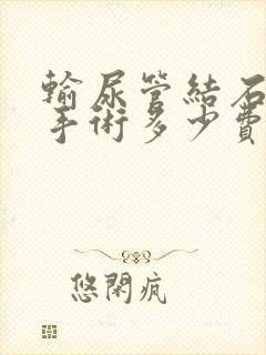 输尿管结石一般手术多少费用