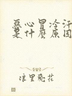 恶心冒冷汗头晕是什么原因引起的