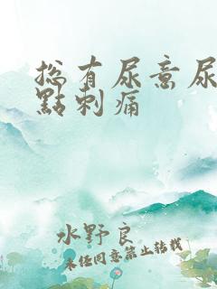 总有尿意尿道有点刺痛