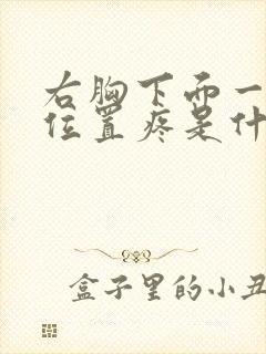 右胸下面一点的位置疼是什么原因