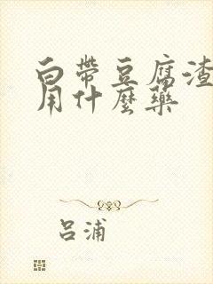 白带豆腐渣痒痒用什么药