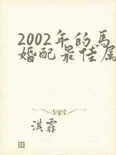 2002年的马婚配最佳属相