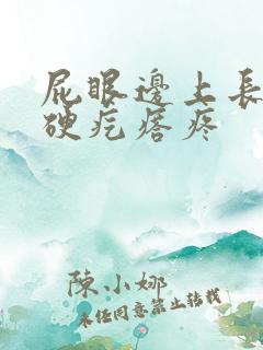 屁眼边上长一个硬疙瘩疼