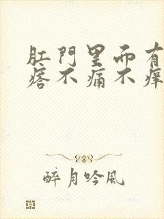 肛门里面有硬疙瘩不痛不痒