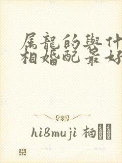 属龙的与什么属相婚配最好