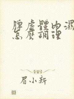 脾虚体内湿气重怎么调理