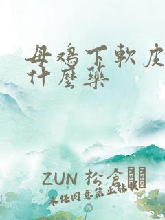 母鸡下软皮蛋喂什么药