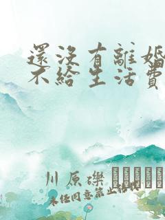 还没有离婚男方不给生活费怎么办