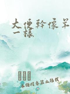 大便干像羊屎蛋一样