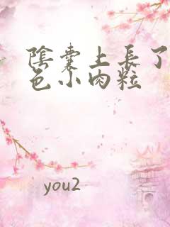 阴囊上长了个白色小肉粒