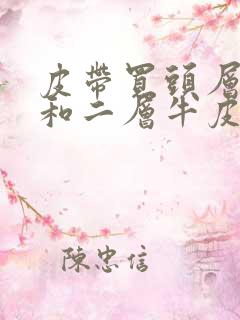 皮带买头层牛皮和二层牛皮哪个好