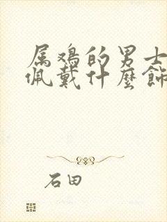 属鸡的男士适合佩戴什么饰品