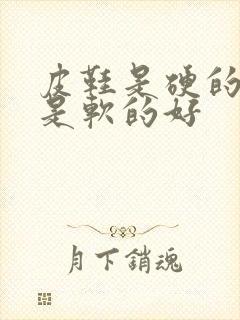 皮鞋是硬的好还是软的好