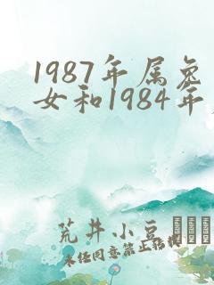 1987年属兔女和1984年属鼠男婚配