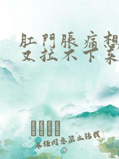 肛门胀痛想大便又拉不下来做什么检查