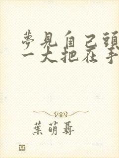 梦见自己头发掉一大把在手里