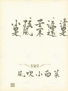 小孩子流清鼻涕是风寒还是风热