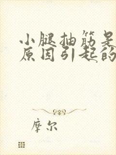 小腿抽筋是什么原因引起的 女人