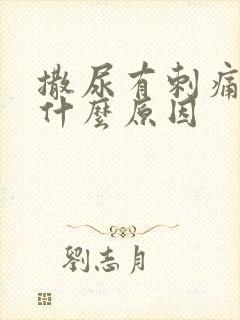 撒尿有刺痛感是什么原因