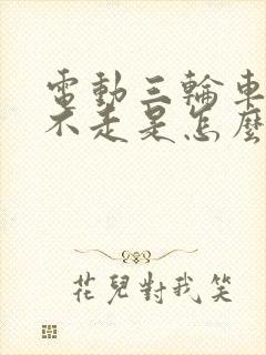 电动三轮车低速不走是怎么回事