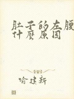 肚子的左腹疼是什么原因