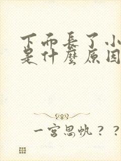 下面长了小肉刺是什么原因