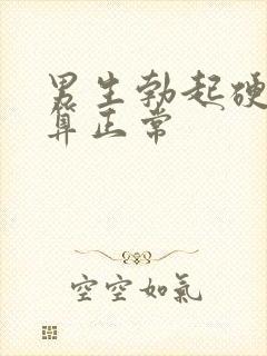 男生勃起硬多久算正常